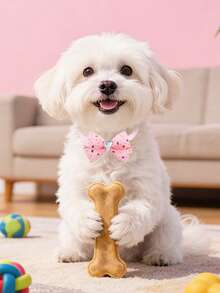 7件套多层网纱领结，经典心形元素，适合情人节和婚礼美容装饰配饰，精致、优雅、舒适，款式随机。 - 彩色 - 查看 3