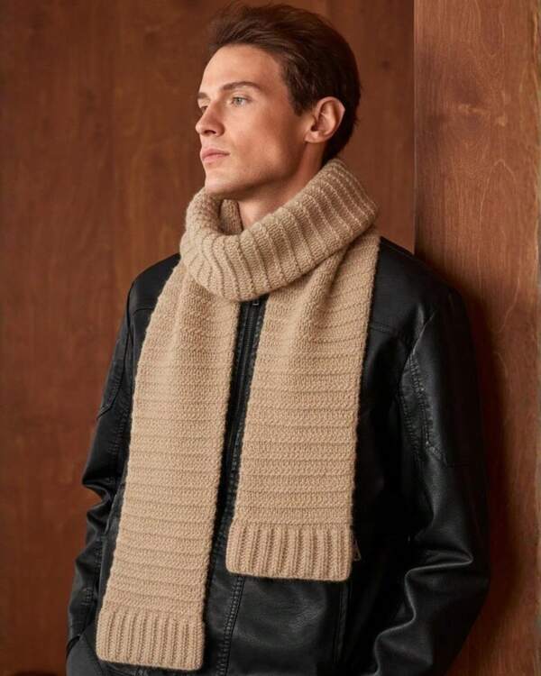 Cachecol Tricot Unissex Premium Frio Cachecol Masculino Cachecol Feminino