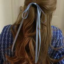 1 chiếc dây buộc tóc nhiều lớp bằng ruy băng tươi tắn dành cho nữ, thanh lịch, thời trang, phụ kiện tóc dễ thương, phù hợp cho mọi dịp, kiểu nơ buộc tóc thường ngày, ngày Valentine, dây buộc tóc đuôi ngựa, dây chun buộc tóc, dây chun buộc tóc, dây buộc tóc co giãn, phụ kiện tóc, dây chun làm đẹp tại nhà. - trắng - Xem 13