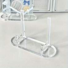 6/12件装透明桌面卡片展示架，卡片收纳架，秋季家居装饰，返校季必备 - 彩色 - 查看 8