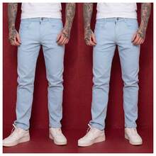 Kit Of 2 Men's Jeans With Lycra – Basic, Comfortable And With A Perfect Fit | Premium Stretch Fabric | Ideal For Everyday Wear - cralo+cralo - 查看 1
