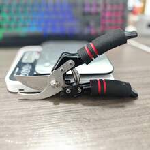 1pc 8.5-Inch Professional Titanium Alloy Bypass Pruning Shears (T13) - Ultra Sharp Premium Gardening Scissors, Handheld Garden Hedge Trimmer - Heavy Duty Gardening Tool - Multicolor - View 9