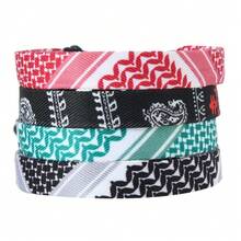 Handmade Braided Bracelet - Arabic Scarf Style Woven Cord With & Geometric Patterns, Mixed Colors, Casual Jewelry For Casual Attire, Casual Jewelry|Geometric Pattern Bracelet|Handcrafted Bracelet, For Teenager - Multicolor - View 10