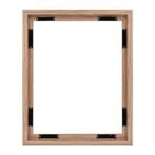 CYPNMCS - Marco flotante de lona de 16 x 20 pulgadas grano de madera de nogal para lienzos terminados vertical y horizontal para colgar en la pared grande con calcomanía para pinturas en lona paqueteFashion - 227442590 - Ver 2