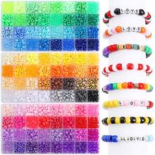 640Pcs Multi-Color Craft Bead Set (Organized Storage Box) Vibrant Assorted Beads For Creative DIY Projects Ideal For Jewelry Making & Handcrafts – Perfect For Crafters, Kids & DIY Enthusiasts - Multicolor - View 2