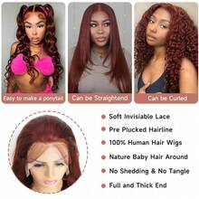 NATAN 28 Inch Women's Elegant Ombre Wavy Synthetic Wig - 180 Density, Voluminous Long Curly Hair, Adds Volume And Creates Ideal Hairstyle - S4 - View 8