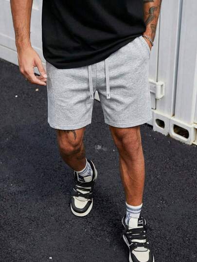 Men's Casual Loose Fit Shorts, Fashionable And Versatile For Daily Wear And Vacation, Summer