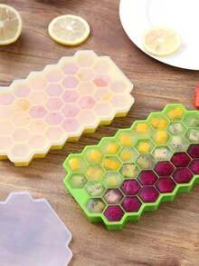 1个硅胶圆形冰格，易脱模家用冰格 - 彩色 - 查看 5