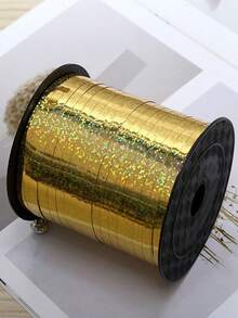 1 cuộn ruy băng xoắn màu bạc dài 500 yard, óng ánh, gợn sóng, thích hợp cho đồ thủ công, gói quà, dây bóng bay, phụ kiện tóc, trang trí hoa, quà Giáng sinh, năm mới, quà sinh nhật. - Nhiều màu - Xem 18
