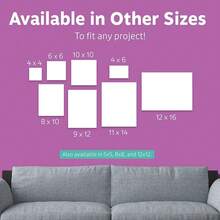 Canvases For Painting 12 Packs - 8 X 10" Blank Canvas 1OO% Cotton Painting Canvas Panels For Acrylic, Oil & Watercolor Paint For Canvas Painting - 8x10吋-12件裝 - 查看 10