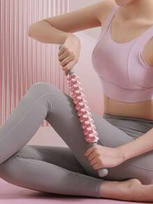 Deep Tissue Massage Extra Long Spiked Roller Leg Massager, Muscle Relaxation Body Roller - Multicolor - View 5