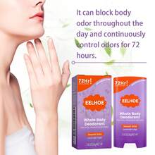 1 Pieza (18g) Palito Desodorante Corporal Portátil, Fórmula Suave para Aliento Fresco Duradero, Disimula Olores Corporales y Nutre Piel, Ideal para Uso Diario