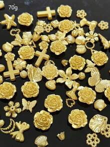 树脂混合玫瑰蝴蝶爱心月亮造型，DIY奶油凝胶手机壳材料包配件树脂配件批发，本产品可用于各种DIY手工场景，例如手机壳、发夹、相框等。也可用于DIY手工设计装饰配件，例如头饰、服装、晚礼服、鞋帽、婚礼、圣诞节、手工艺品等。 - 彩色 - 查看 18