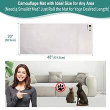 SEERWAY Smart Pet Barrier Mat Pro - Sistema de entrenamiento de comportamiento de 3 etapas para perros y gatos - 48x20 - Ver 5