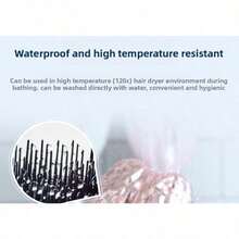 Angel Queen Air Cushion Massage Comb - Women's Multi-Functional Wing Styling Comb - Pink (packaged In a Pink Comb-tooth Bubble Wrap Bag) - View 8