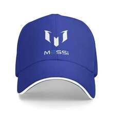 Custom White Messis 10 Football Soccer Baseball Cap Women Men Personalized Adjustable Unisex Dad Hat Spring - 黑色 - 查看 11