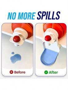 2pcs Laundry Detergent Cup Holder With Upgraded Leak-Proof Drip Tray, Universal Bathroom Storage Box - Multicolor - View 4