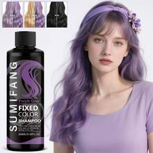 半永久性固色染发洗发水，持久显色不褪色，一次洗发即可双重功效，瞬间上色，只需几分钟即可打造亮泽秀发，更有粉色、蓝色、紫色、灰色等多种炫酷色彩可选。在万圣节、圣诞节等节日期间，使用这款染发剂轻松打造吸睛造型，展现个性魅力。 - 彩色 - 查看 11