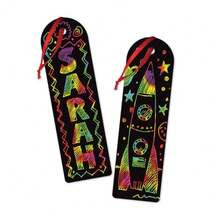 CYPNMelissa and Doug Scratch Art Paquete de Marcapáginas para Fiestas Actividades para Niños Artes y Manualidades 12 MarcapáginasFashion - 223219791 - Ver 1