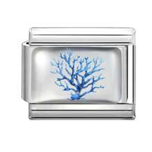 1件树脂涂层DIY意大利模块化手链，饰以海洋元素，适合作为派对礼物送给朋友/情侣，适用于圣诞节、新年、万圣节、情人节等场合。设计精美，采用不锈钢材质，兼具实用性和时尚感，适合圣诞风格、圣诞装饰、派对穿搭指南、圣诞礼物、营造圣诞家居氛围、复古夏季和万圣节配饰。 - M293390 - 查看 13