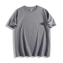 Women's Summer New Simple Cute Marine Life Print Casual Vacation Style Loose Versatile Round Neck White Short-Sleeved T-Shirt Fashionable Daily Tops Suitable For Daily Vacation Wear. Graphic Tees Women Pink Top-Unisex Comfortable Vintage Street Style Loose-Fit Washed T-Shirt - 深灰色 - 查看 7