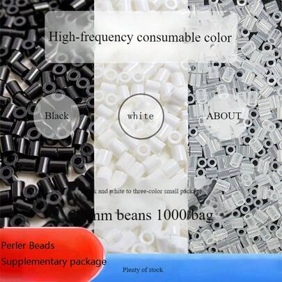 2.6mm Fused Beads 24 Colors 1000pcs DIY Craft Kit For Adults