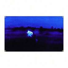 Daniel Caesar Never Enough A Man Running In The Dark Night Always Flag Classic Music Bedroom Decoration Wall Hanging Tapestry Room Decor - 彩色 - 查看 2