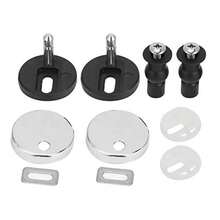 CYPNTornillos de asiento de inodoro bisagras universales para asiento de inodoro tornillos de goma expandibles kit de repuesto para inodoroFashion - como en la foto - Ver 2