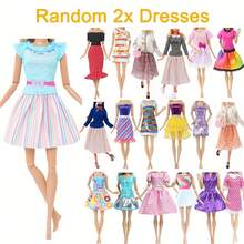 27pcs Doll Clothing And Accessories Set For Ages 6-8, Includes Princess Dress, Fashion Outfits, Swimwear, Tops, Pants, Shoes, Hangers - Fits 11.5" Dolls, Ideal Toy House DIY Gift For Christmas & Birthdays (Doll Not Included)