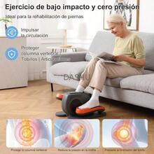 Ejercitador de Piernas Silencioso, Elíptica Eléctrica con Control Remoto, Rehabilitación y Entrenamiento Muscular - por defecto - Ver 7