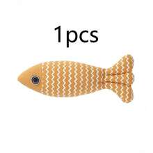 1 pieza Muñeco de peluche con forma de maíz/ciervo con sonido, apto para gatos y perros, ayuda a limpiar los dientes y aliviar el aburrimiento, muñeco de ciervo tejido de forma creativa con chirrido, sin diferencia en apariencia y rendimiento entre lotes, un compañero ideal para el juego de mascotas - Multicolor - Ver 8