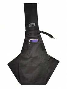 1pc Pet Bag For Dogs, Puppies & Cats, Outdoor Travel Dog Shoulder Bag, Folding Portable Going Out, Zipper Pocket And Adjustable Belt, Outcrop Pet Bag Large Capacity Breathable, Single Comfortable Messenger Bag & Handbag, Gifts, Valentine's Day