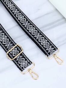 Bag Strap Handbag Belt Wide Shoulder Bag Strap Replacement Strap Accessory Bag Part Adjustable Belt Travel Essentials Holiday Essential Boho Beach Essentials Purse Extender - Multicolor - View 4