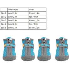 Pet Shoes & Boots - Blue and White - View 6