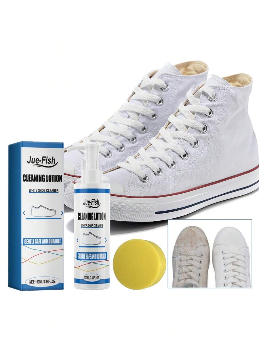 Sneaker Cleaner - Shoe Cleaning Agent, Stain Removal & Whitening, No Water Needed, Just Wipe For Instant Whitening Foam,Shoe,Spring Summer Picks,Brides Maid Gifts,Room,Bedroom Deccor,Bedroom Deccor,Beach,Travel,For Men,For Women,Vacation - Multicolor - View 1
