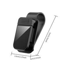 Car Sunglasses Holder Clip, Suitable For Sun Visors | Securely Installed, Multiple Colors - Perfect For Car Interiors
