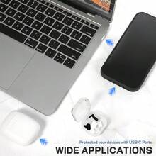 10pcs USB Dust Plug, Silicone Charging Port Protector, USB-C Plug Cover, Waterproof T-Type Charging Port Protector, Compatible With IPhone 15, Galaxy S21/S20/S22 Plus Ultra, Mate 30 And All Type-C Smartphones And Tablets