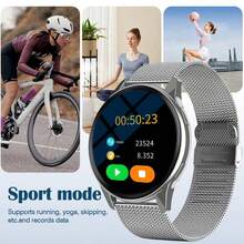 Smartwatch With Wireless Call/Dial, Multiple App Reminders, Unisex, Sports Watch, Information Notification, Compatible With IOS/Android - Multicolor - View 5