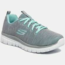 Skechers Women Casual Athletic Shoes - Grey - View 1