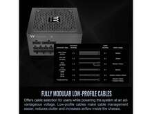 Thermaltake Toughpower GT 750W ATX 3.1 Standard Power Supply; 80 Plus Gold Efficiency; Smart Zero Fan; Native 300W PCIe 5.1 Connector; PS-TPT-0750FNFAGU-3 - US B Type Plug(110-127V) - View 10