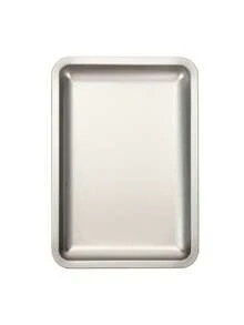 1pc Stainless Steel Square Jewelry Tray, Makeup Organizer Dish - Multicolor - View 4
