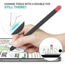 FCV 1Pack Silicone Case Cover Compatible With Apple Pencil Pro 2024 &2nd Ultra Thin Protective Cover