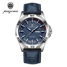 Đồng hồ đeo tay nam cao cấp, chống nước, dạ quang, hiển thị ngày và tuần, đồng hồ thể thao nam, dây da, máy quartz tự động Nhật Bản, hộp đựng đồng hồ. Quà tặng sinh nhật, quà tặng Ngày của Cha, quà tặng người yêu, quà tặng đối tác kinh doanh, quà lưu niệm, quà tặng học sinh. - Nhiều màu - Xem 14