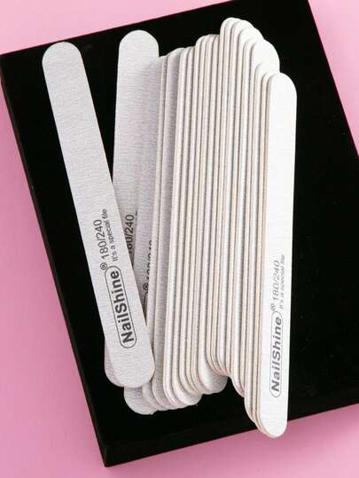 10/5/3pcs Nail File,Professional Double Sided 180/240 Grit Durable Nail Files Manicure Tool And Nail Buffering Files