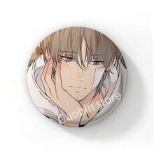 卡通迷失云端BL动漫徽章胸针卡通斯凯勒·西鲁斯艺术胸针背包装饰配件学生文具 - 58 mm - 查看 46