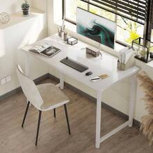 *48 Desk, Small Computer Desk Home Office, Study Office Table With Headphone Hooks Small Space, Easy Assembly, White - 100 X 48 cm + White - View 4