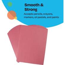 CYPNChildcraft - Papel de construcción 9 x 12 pulgadas rojo 500 hojasFashion - 224624195 - Ver 5