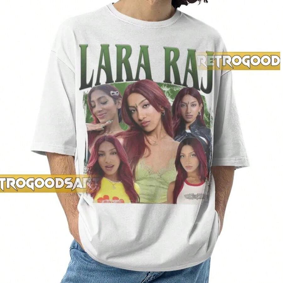 LARA RAJ KATSEYE Girlgroup Retro TShirt Lara Raj Vintage Band Tee Lara ...