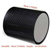 AD DIY Nano 3D Carbon Fiber Patterned Car Sticker, Threshold Protection Strip, Bumper Tape, Motorcycle And Bicycle Waterproof Modification Sticker - TZ-carbon Fiber - View 15