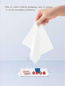 Toallitas húmedas de limpieza para mascotas, toallitas húmedas portátiles de cuidado y limpieza duraderas - Multicolor - Ver 4